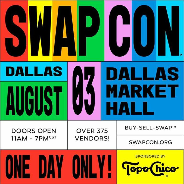 Swap Con - Vintage Shopping Co-Create Event Services Dallas Market Hall